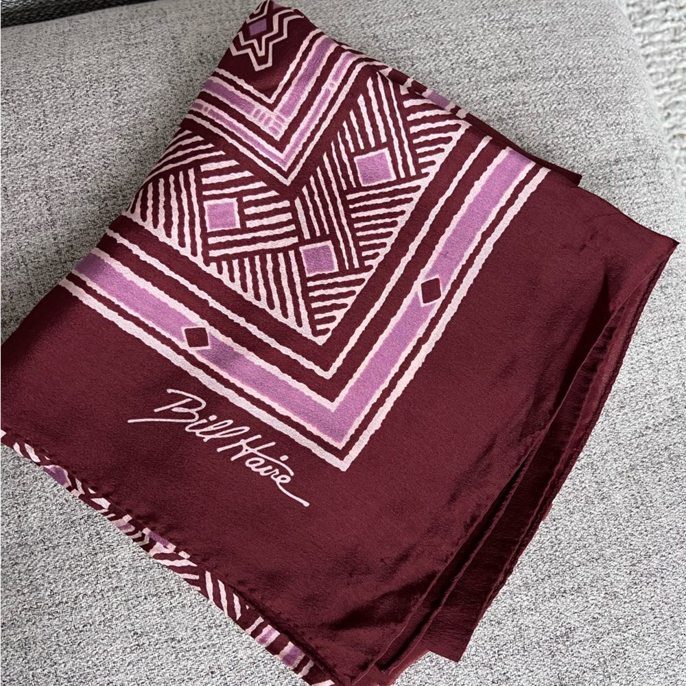 Bill Haire for Sally Gee silk scarf